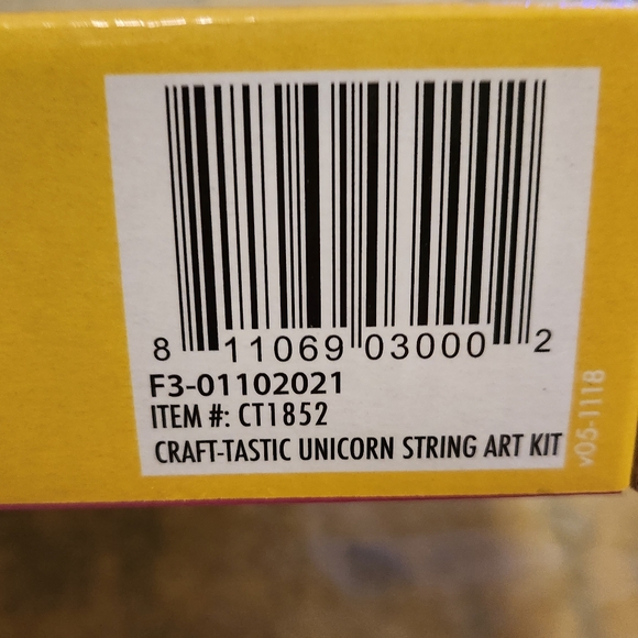 Craft Tastic Unicorn String Art NWT - Picture 5 of 6